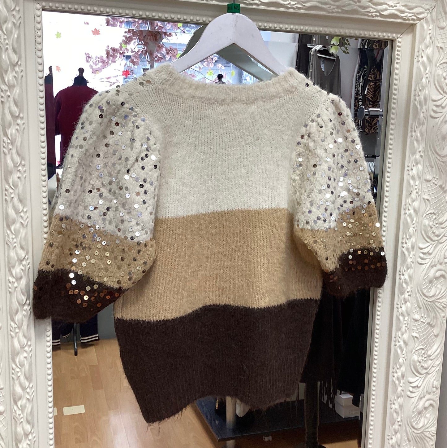 Adeline sequin jumper