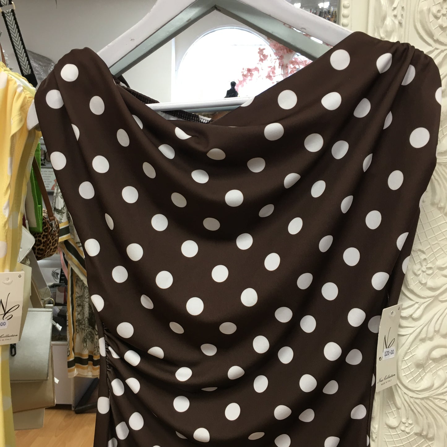 Keeley polka dot dress