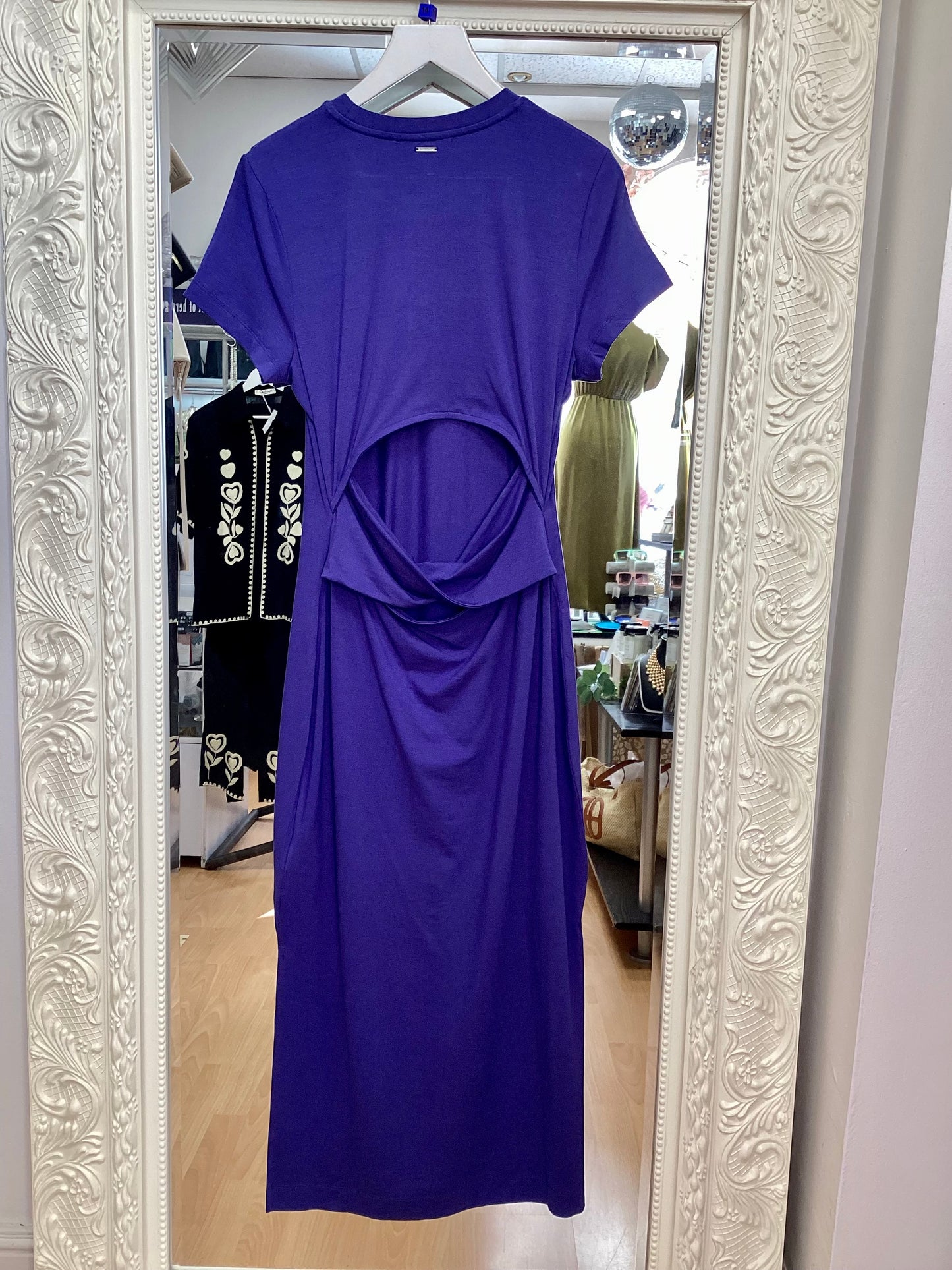 SUPERDRY T-shirt midi dress