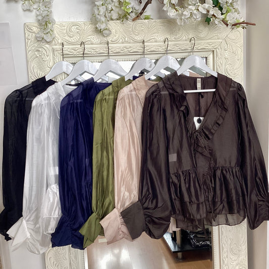 Whitney tie shirt