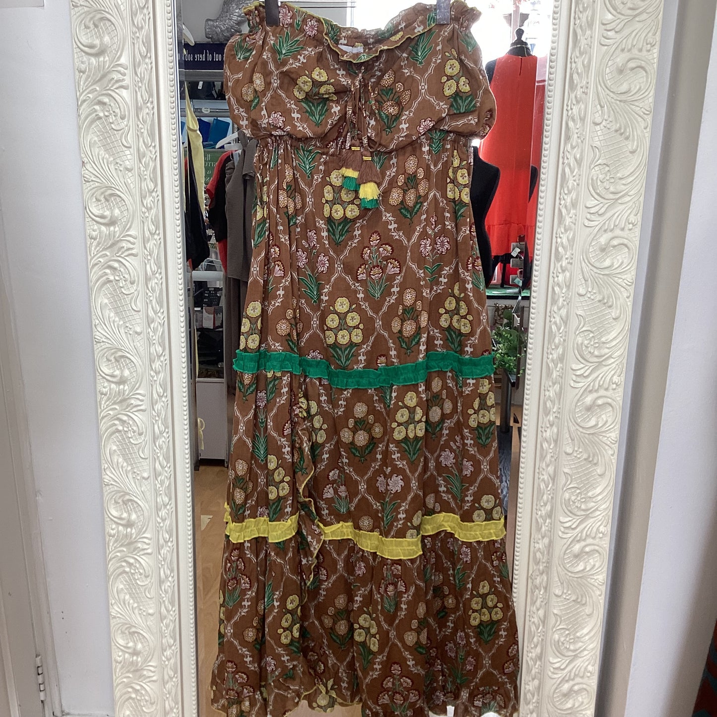 NJCS4 Strapless Maxi Dress