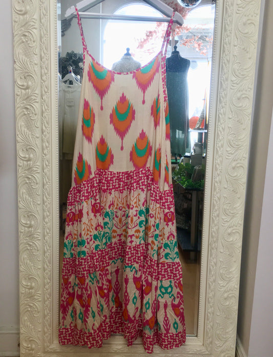 Geri Tiered dress