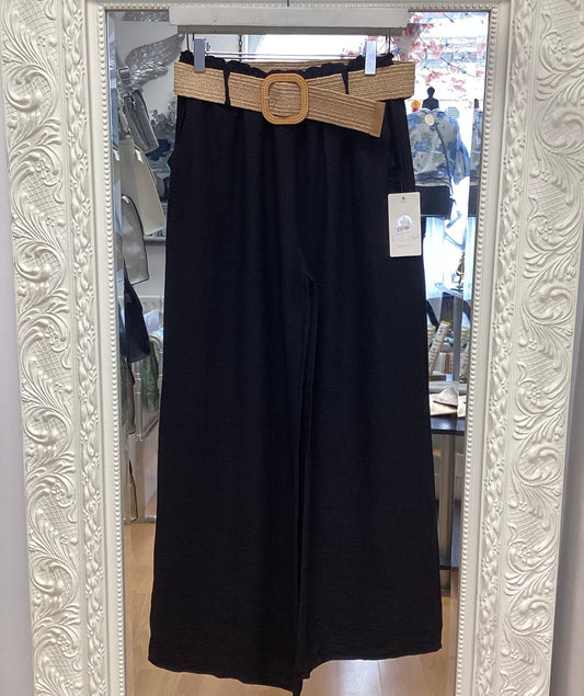 Nancy belted trousers