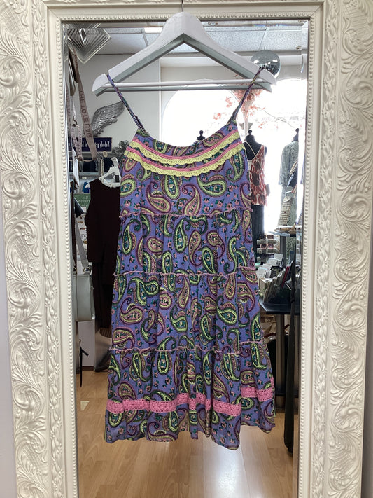NJC Kitsch & Pop Tiered dress NJC33 - size S
