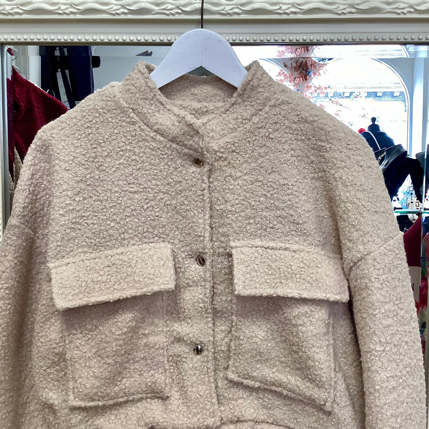Nellie boucle jacket