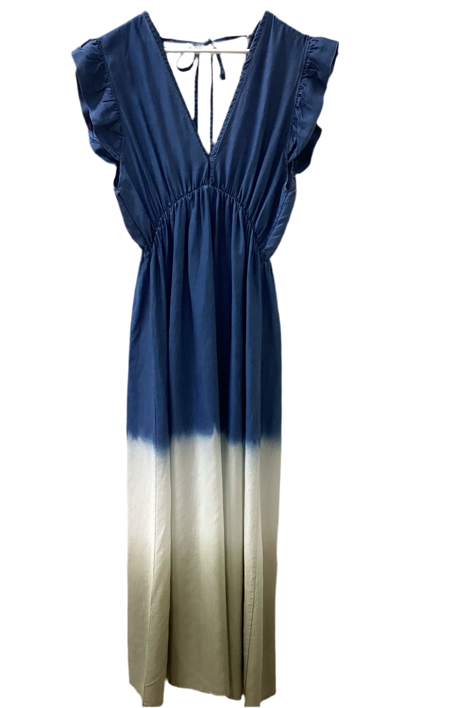 Denim Ombré Maxi Dress