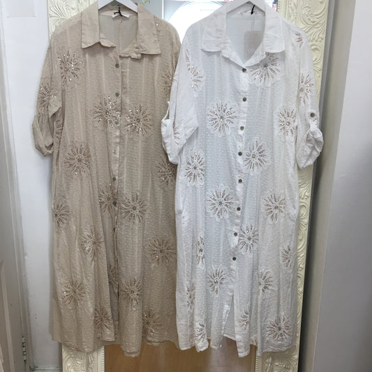 Darcy shirt dress