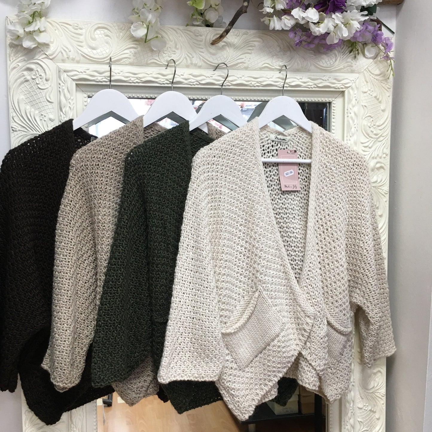 Isla loose knit cardigan