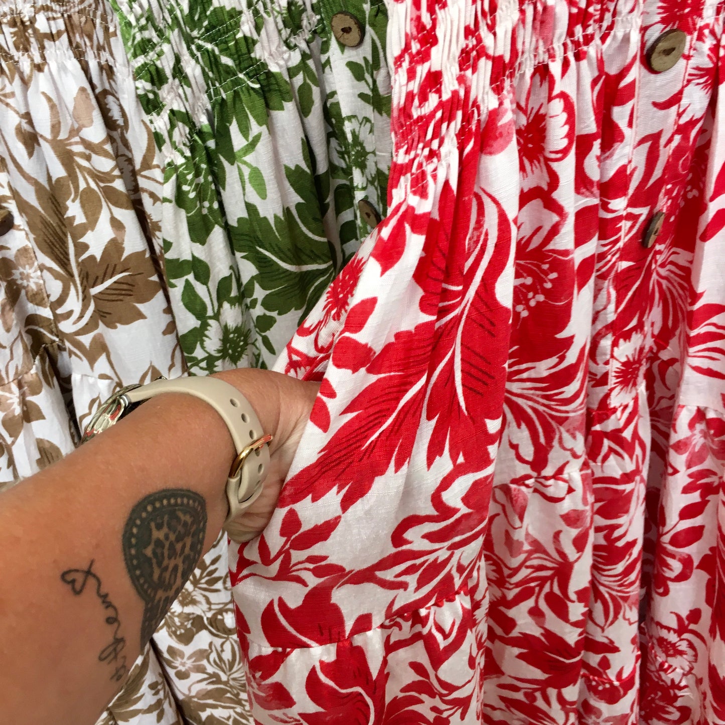 Gabrielle floral bardot dress