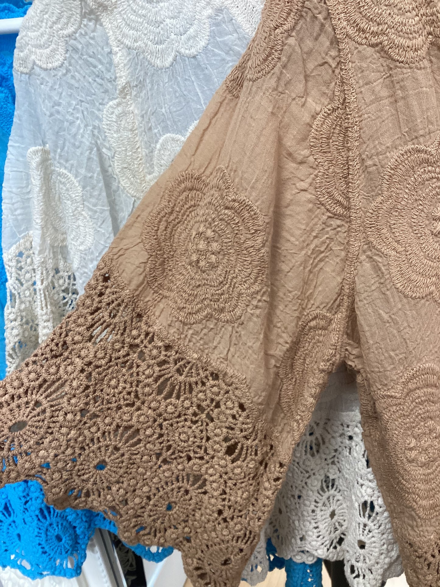 Jasmine crochet tops