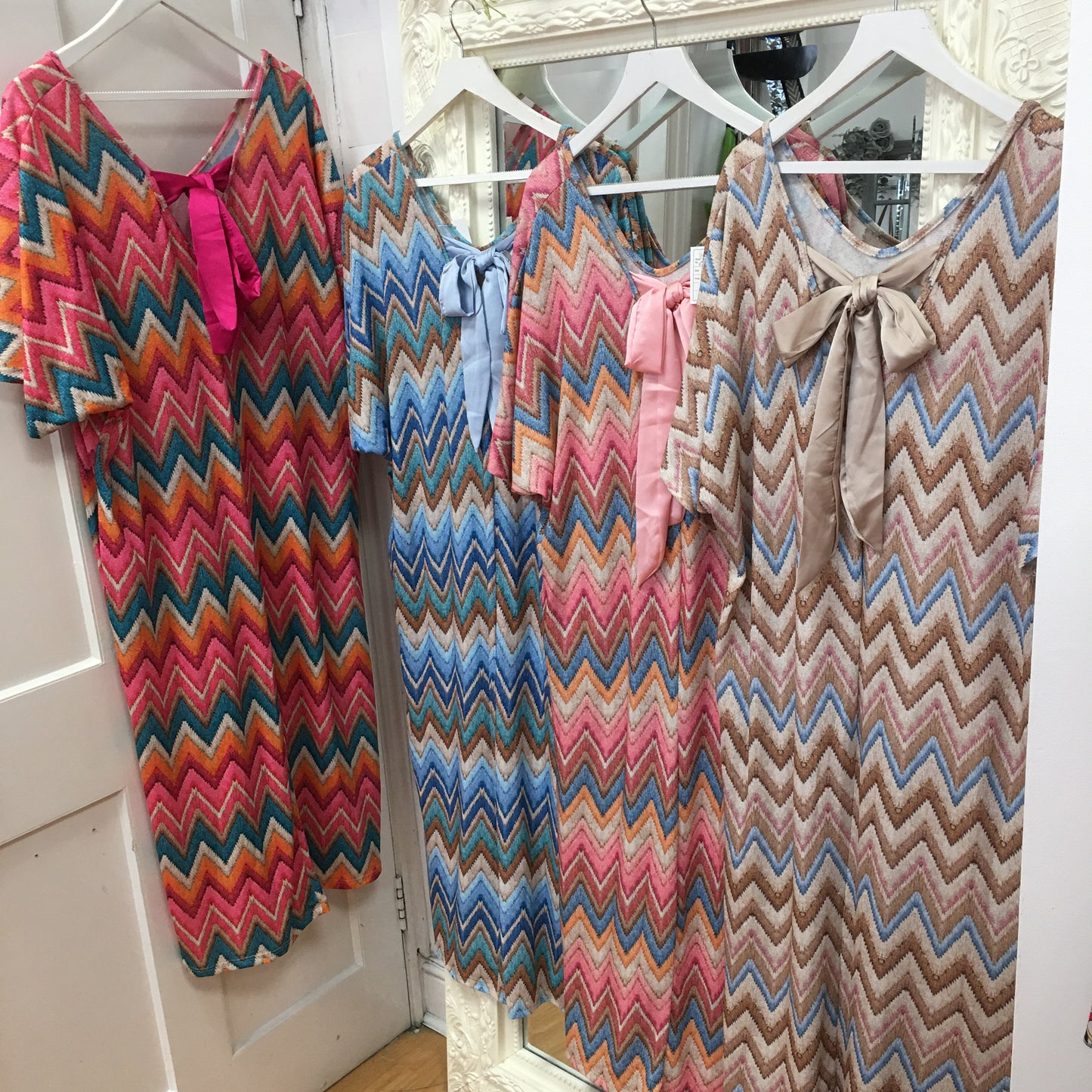 Beau zigzag dress