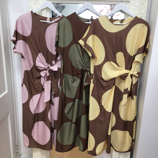 Bella polka dot dress