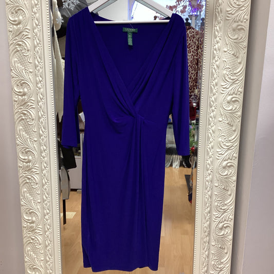 3 R Lauren Royal Blue dress