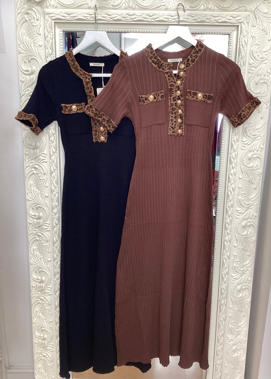 Jasmine knitted dress