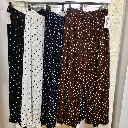 Portia polka dot trousers