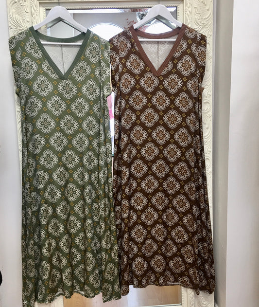 Olivia paisley dress