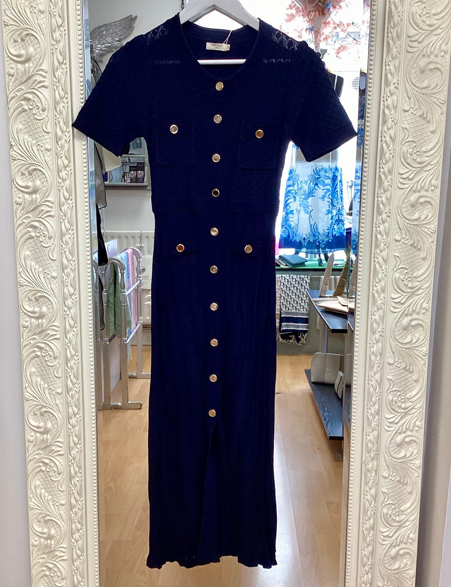 Autumn knitted dress