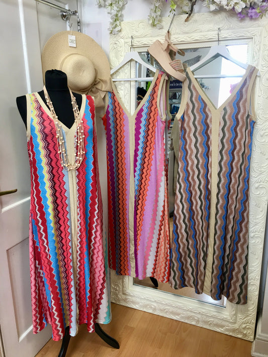 Kelsey wavy dress