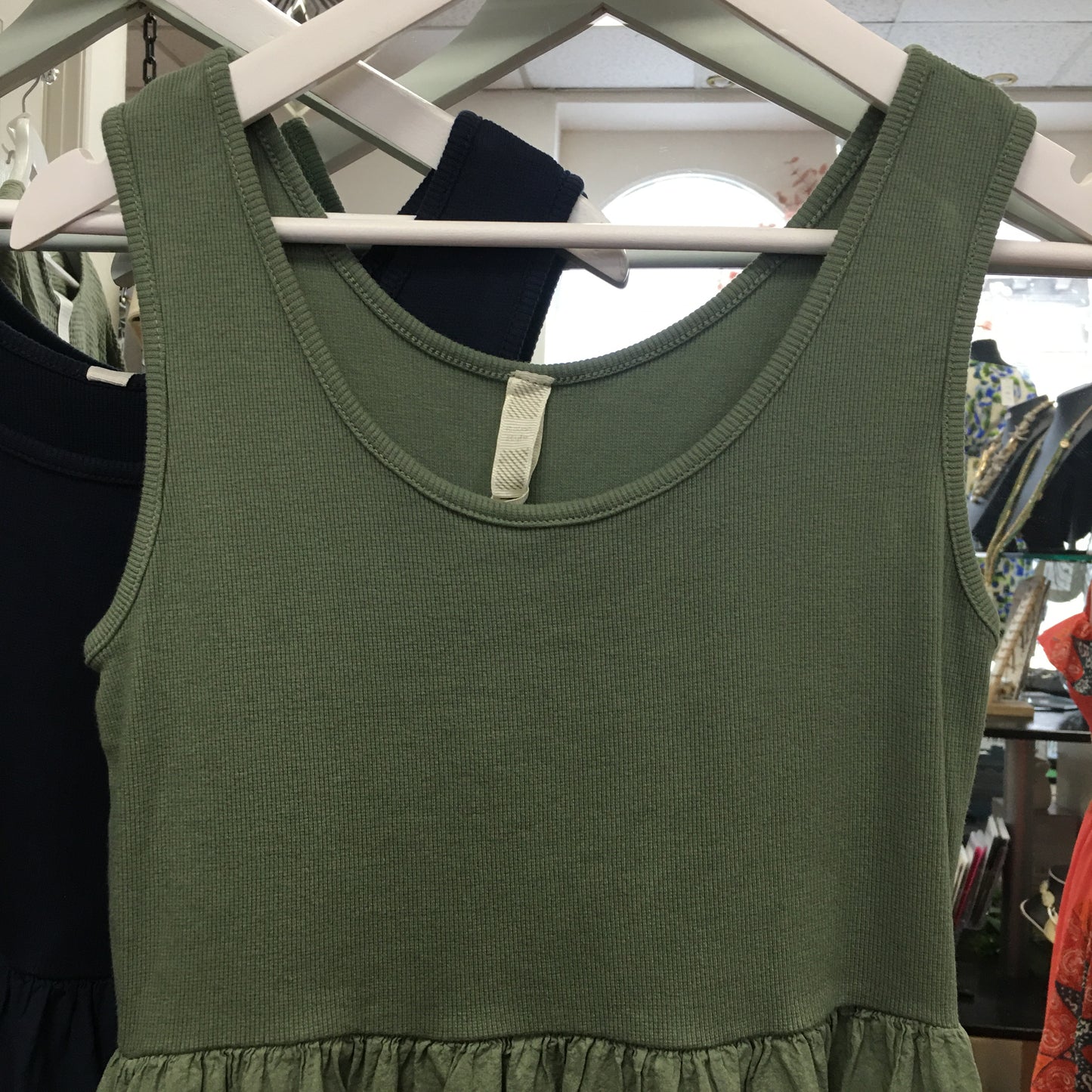 Myfanwy vest style dress with pockets