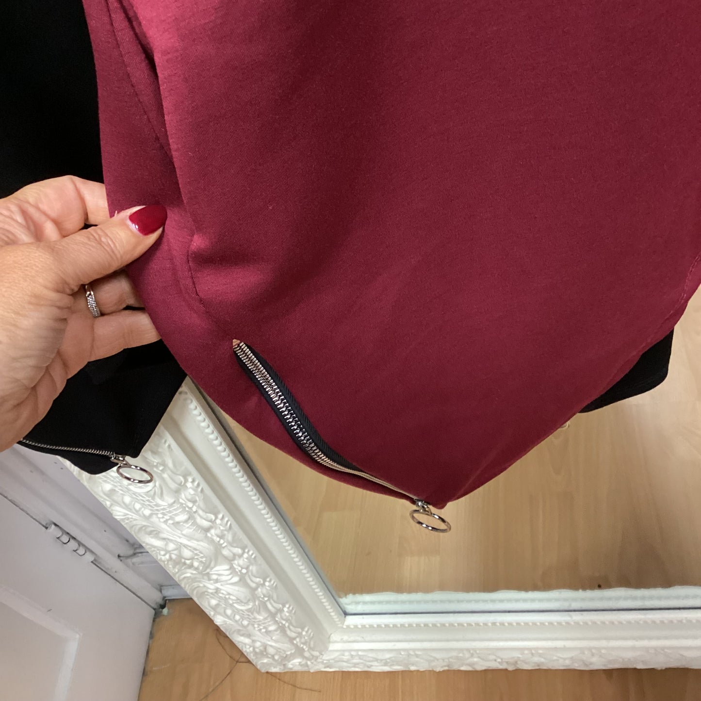 Jenny sequin heart top