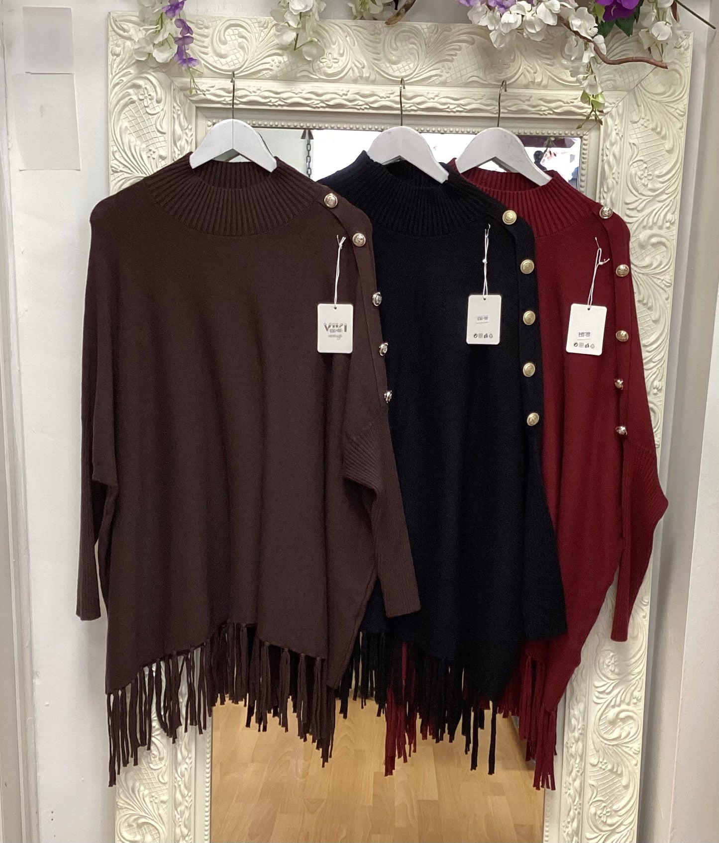Tamsin fringed jumper