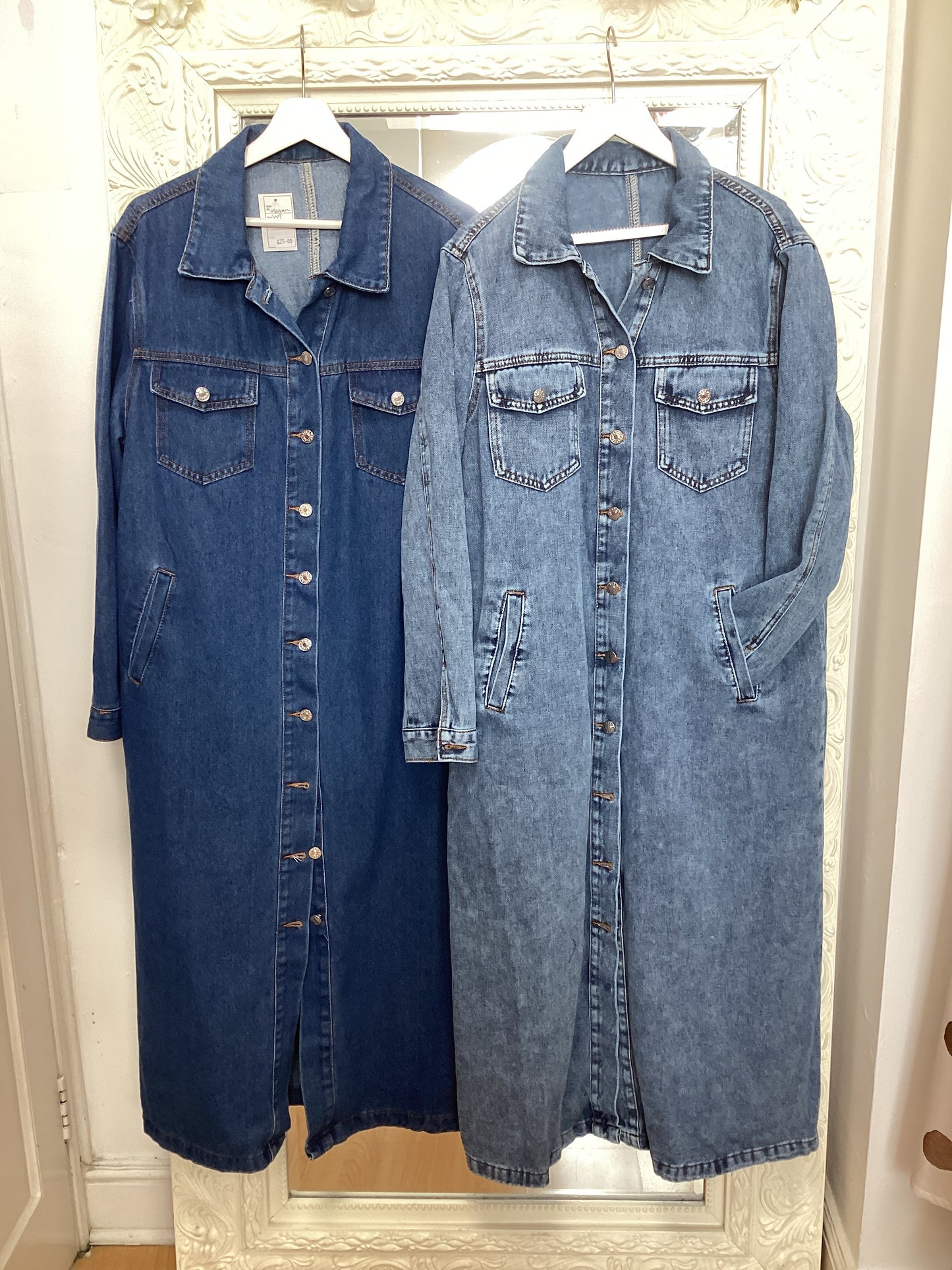 Megan Denim/ Coat dress