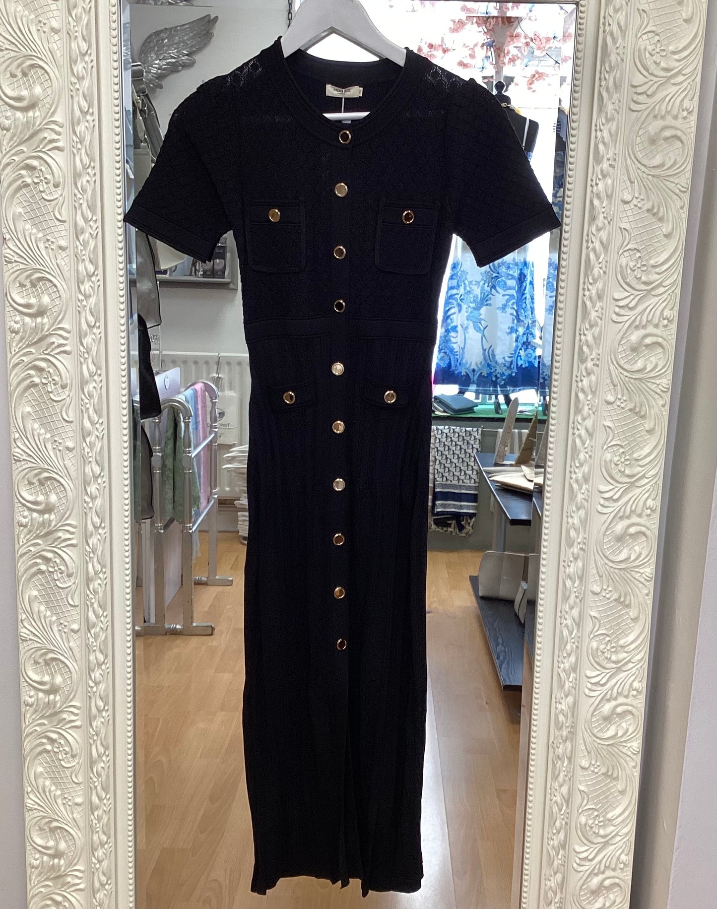 Autumn knitted dress