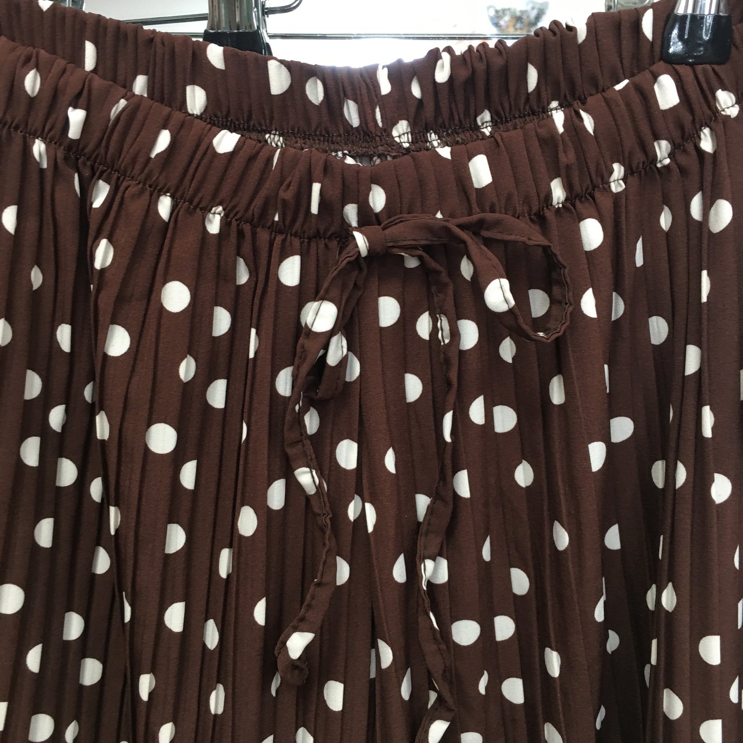 Portia polka dot trousers