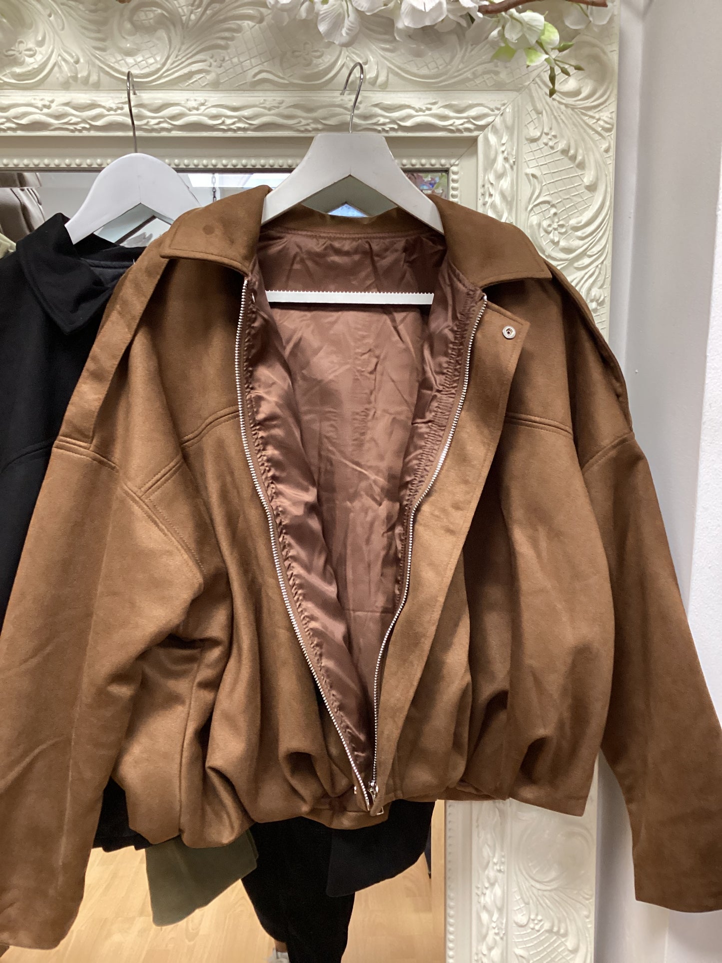 Maeve suedette jacket