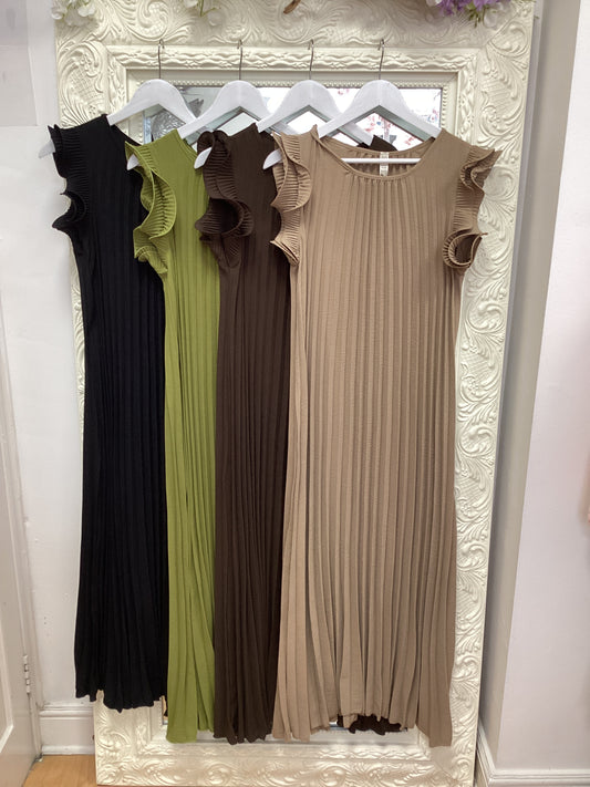 Sadie pleated dress