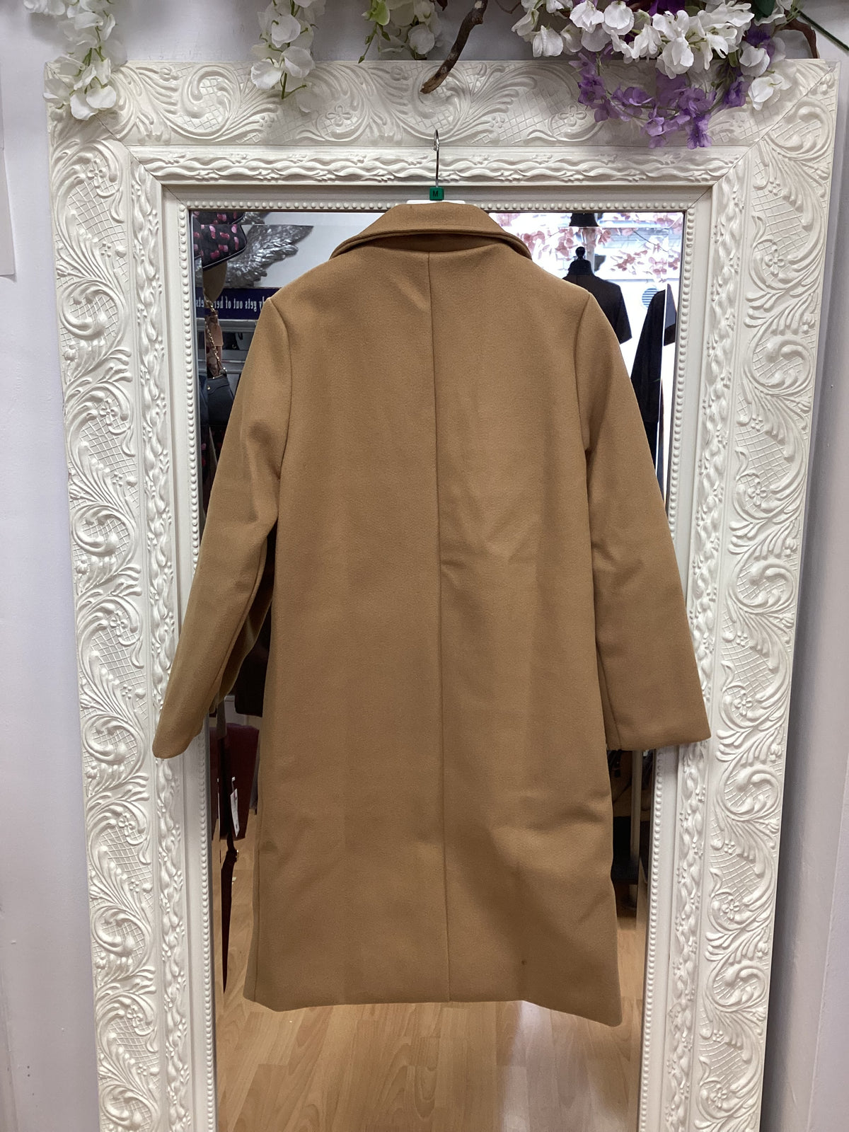 Del camel coat