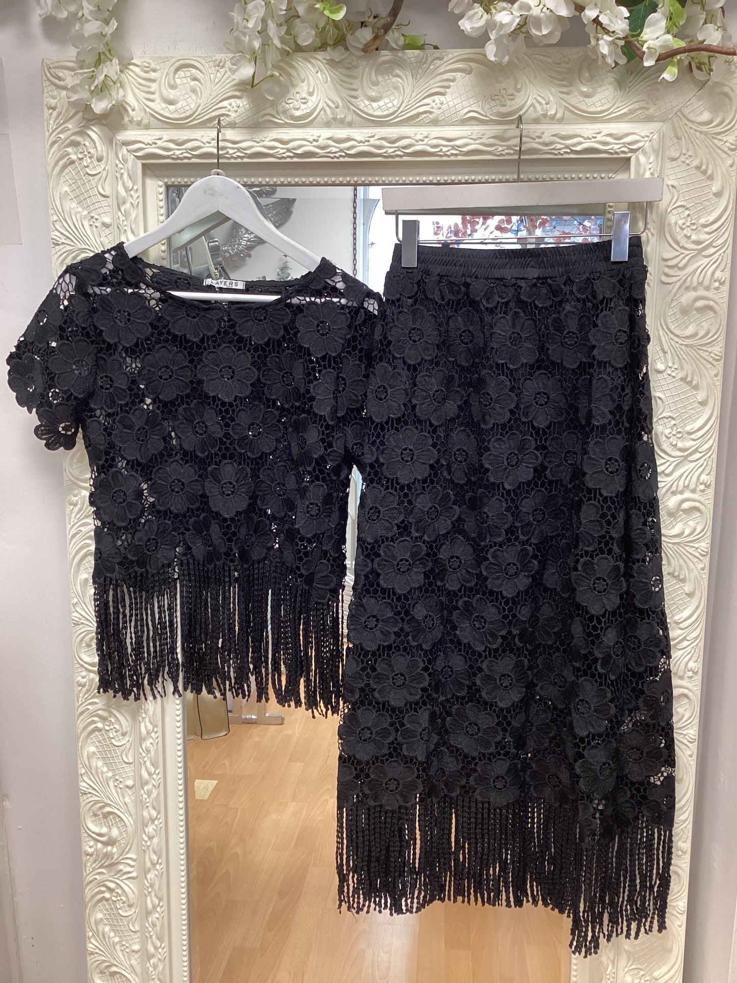 Gabriella fringed 2 piece