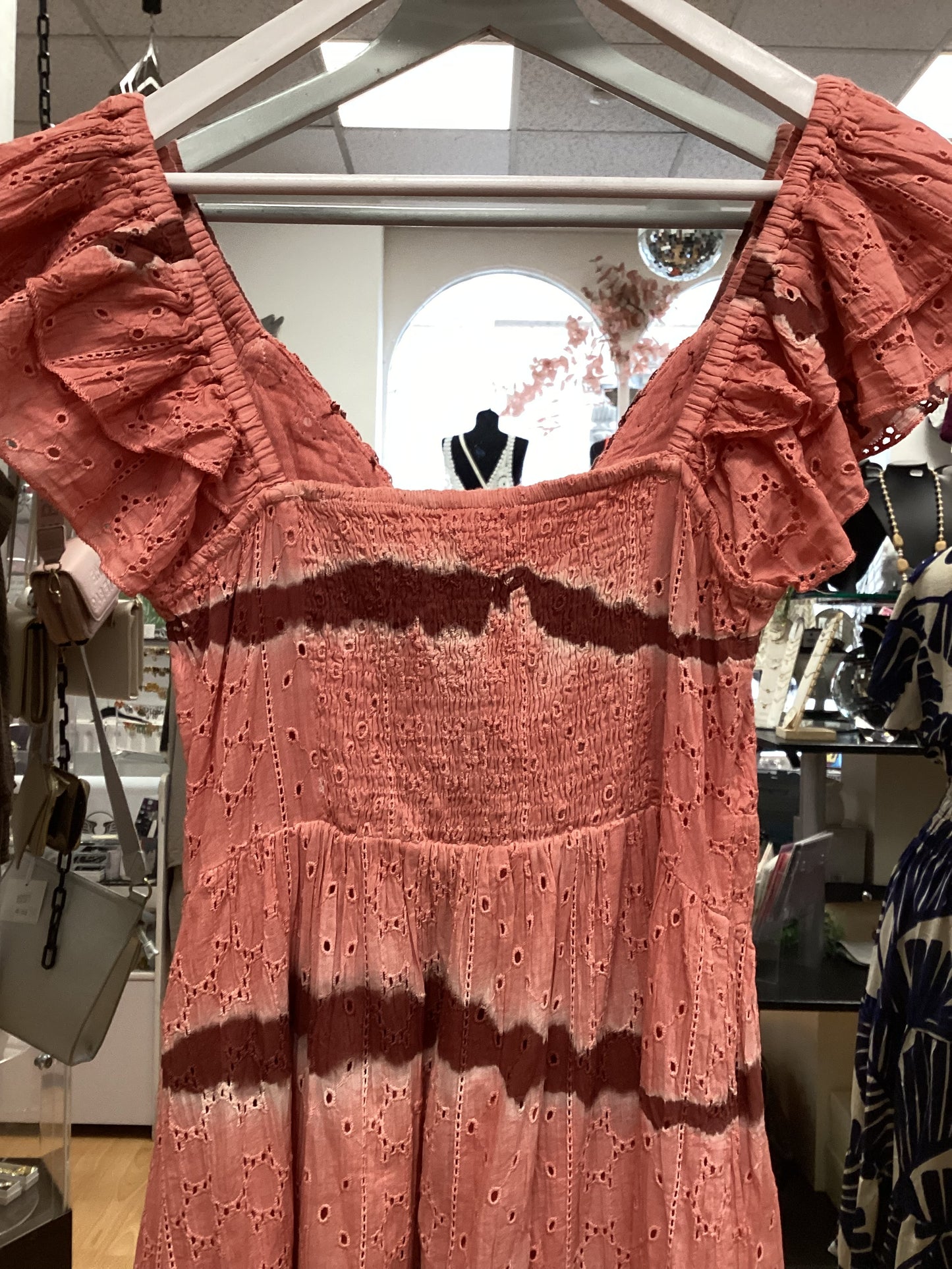 Kitsch & Pop short tiered dress NJCB2