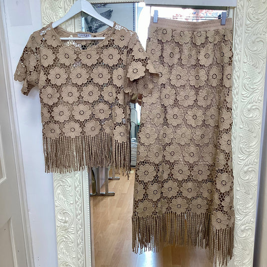 Gabriella fringed 2 piece