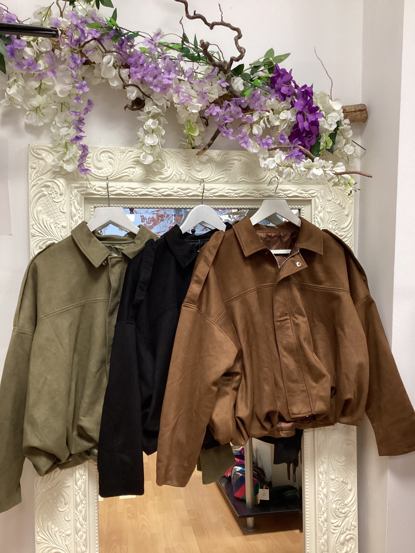 Maeve suedette jacket