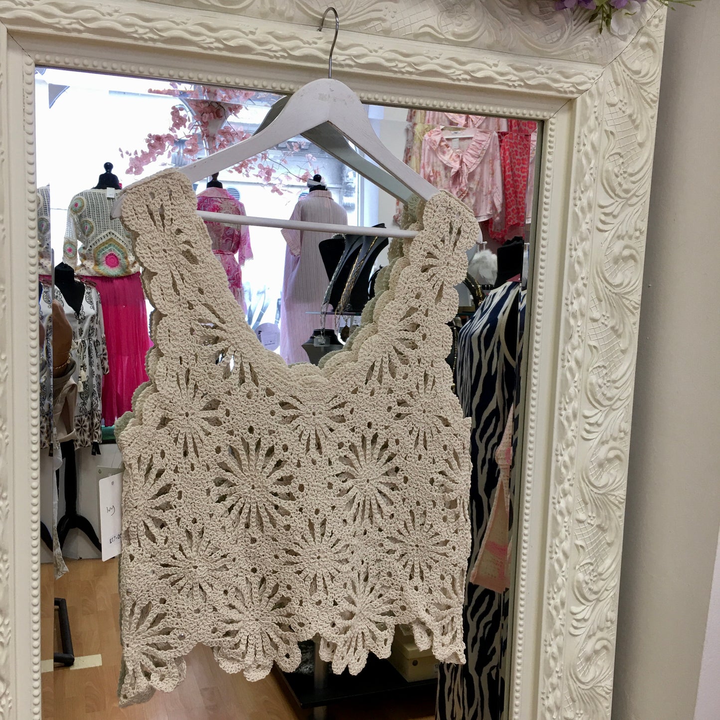 Ivy crochet vest