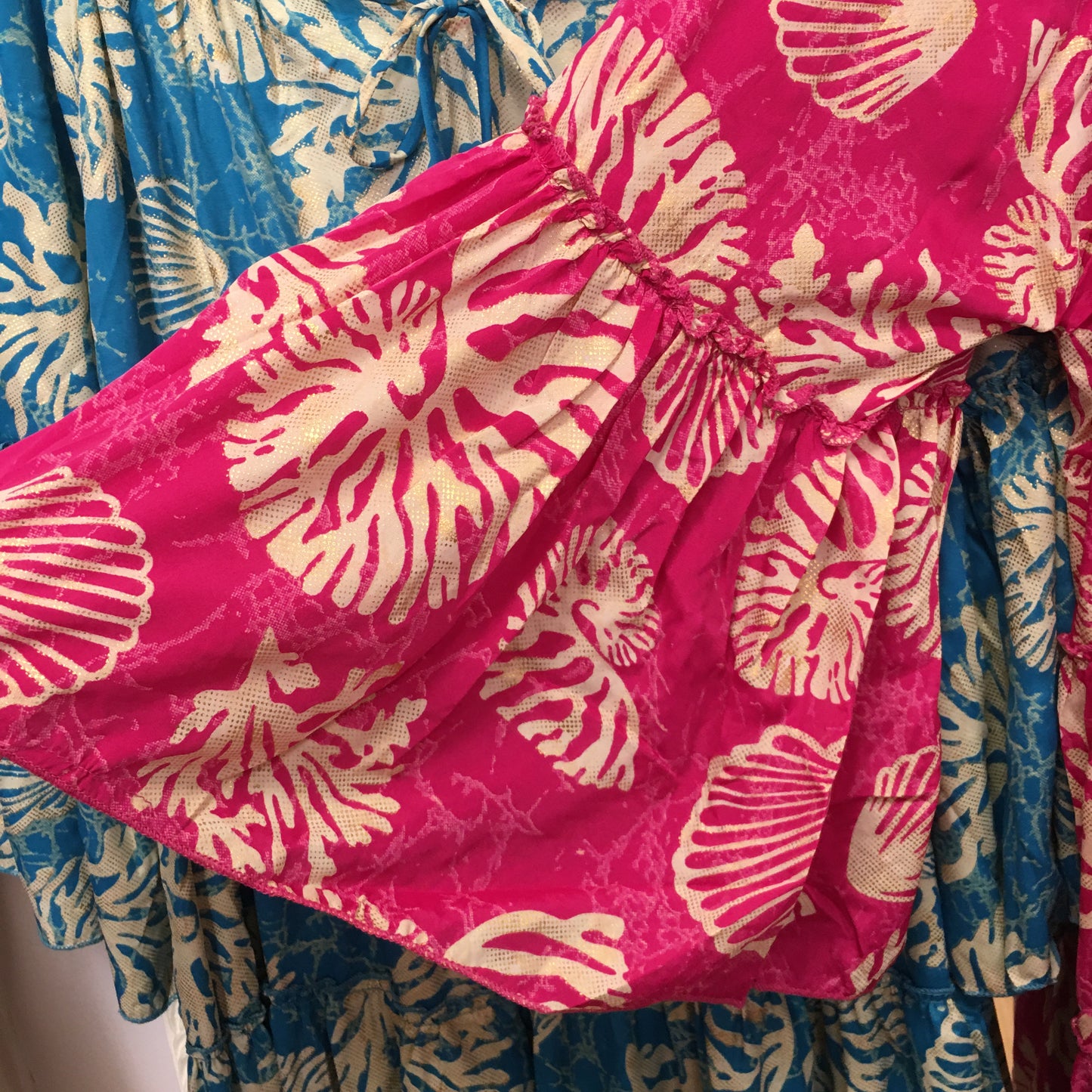 Coral dress