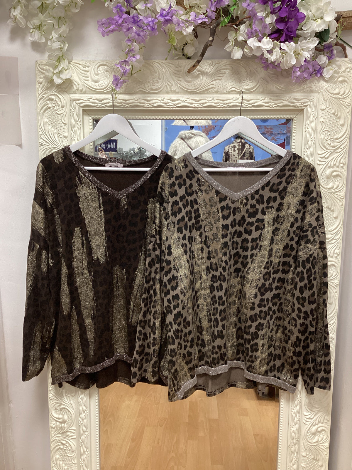 Leona jumper with sparkle