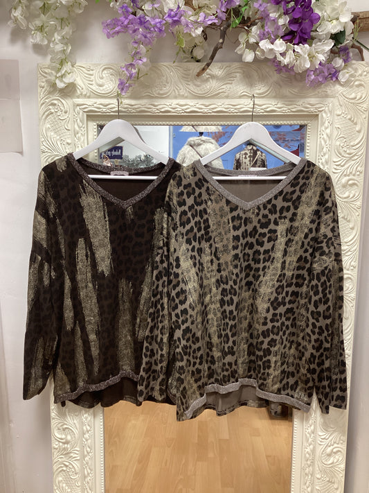 Leona jumper with sparkle