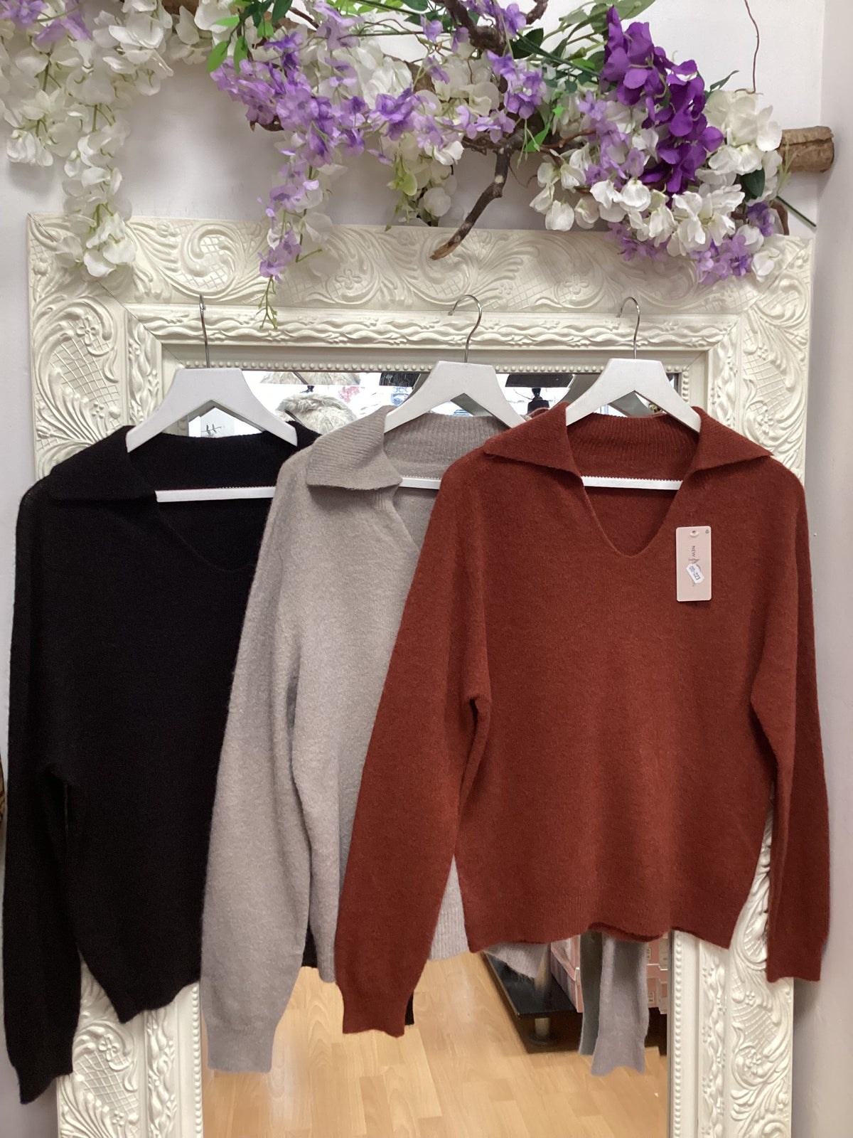 Maddison collared jumper
