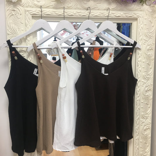 Katrina vest top