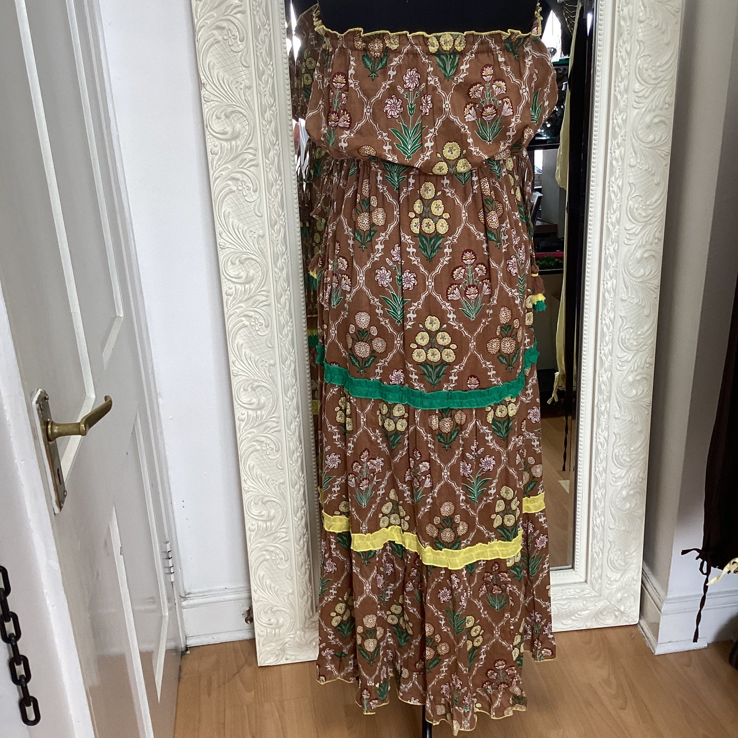 NJCS4 Strapless Maxi Dress