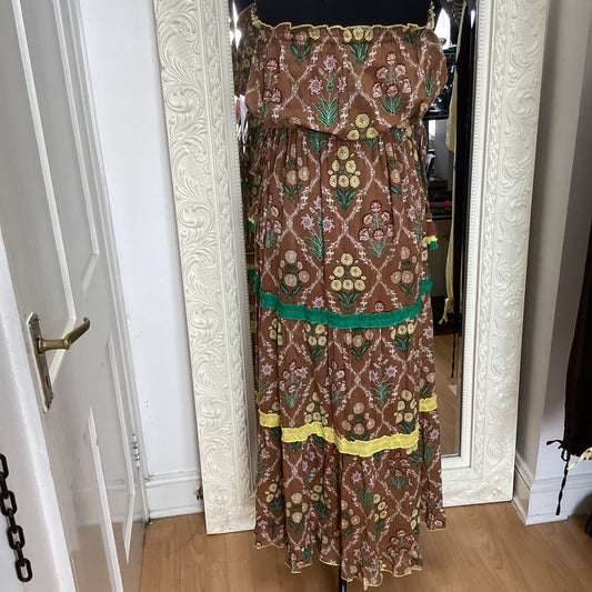NJCS4 Strapless Maxi Dress