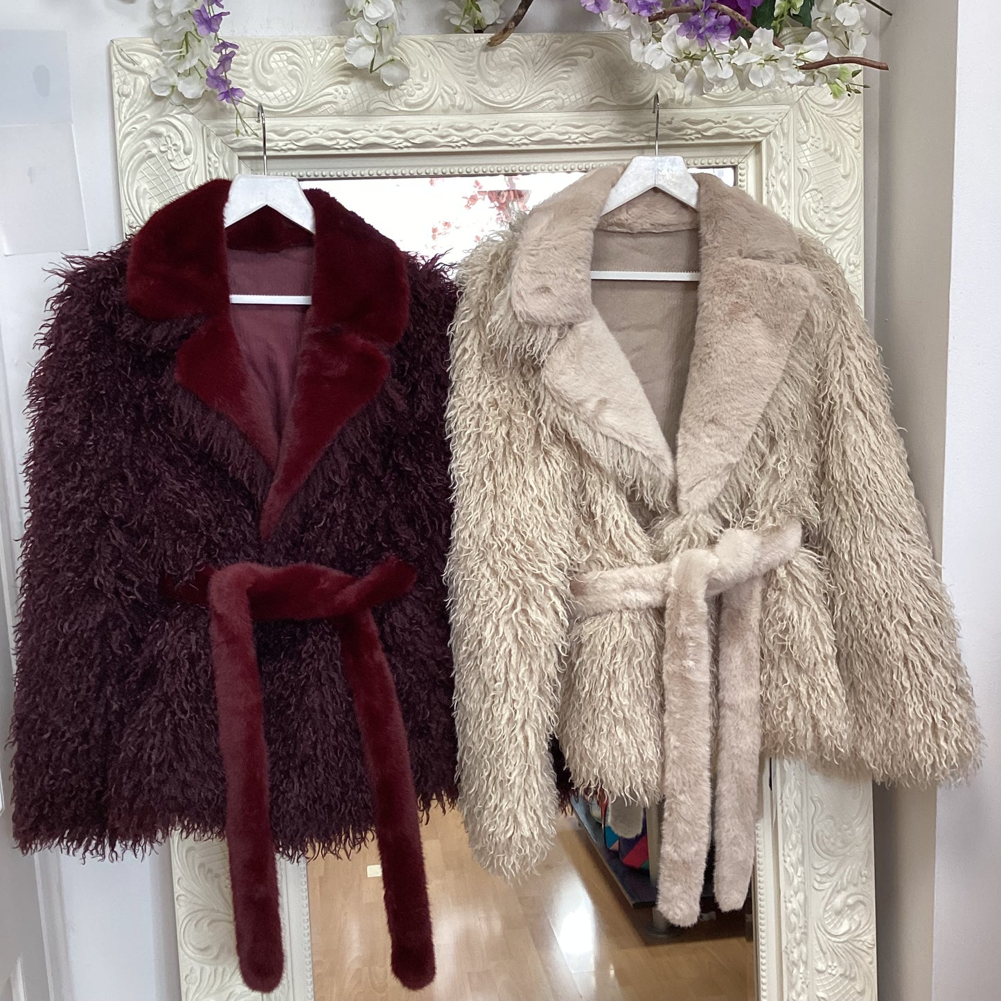 Heidi faux fur coat