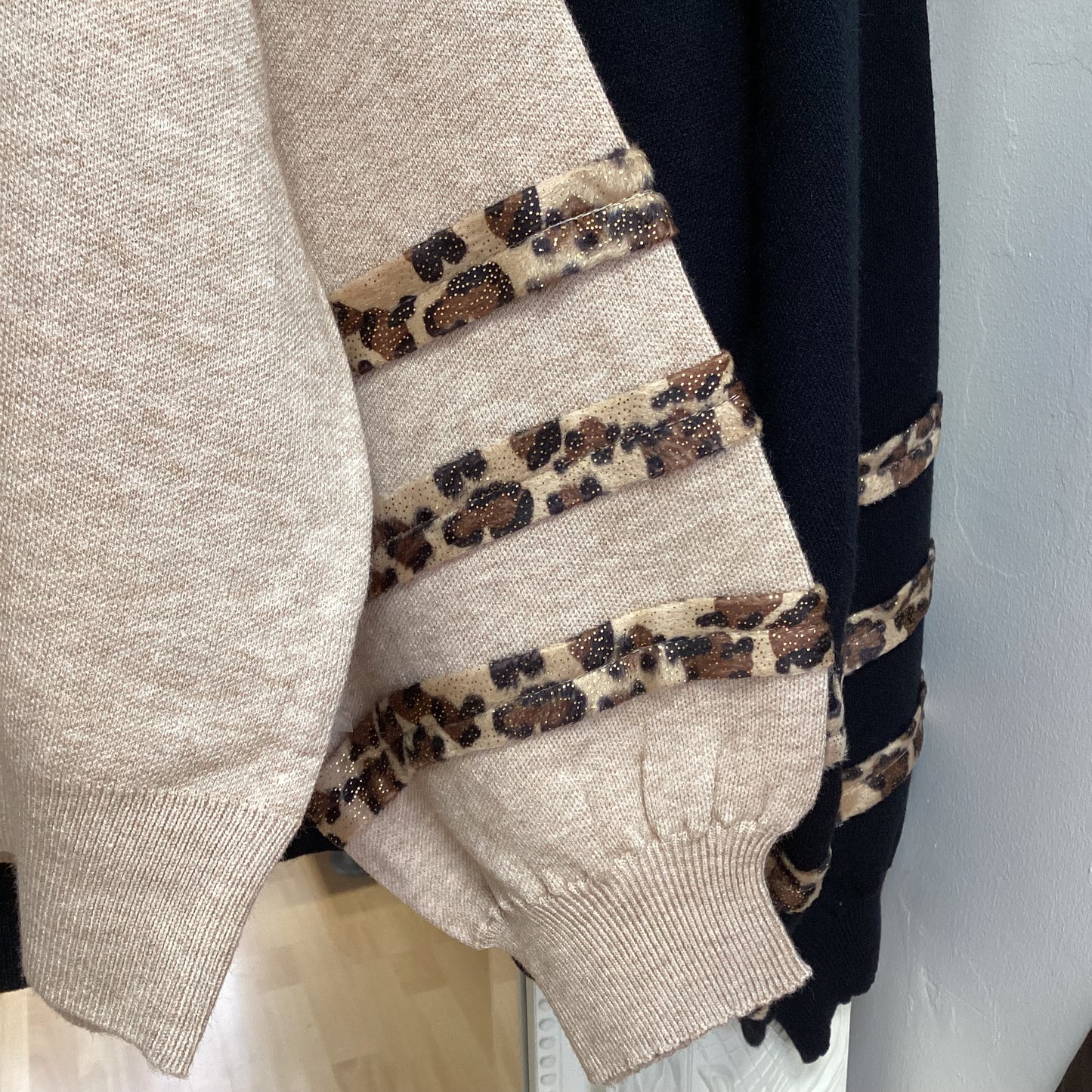 Danielle leopard jumper