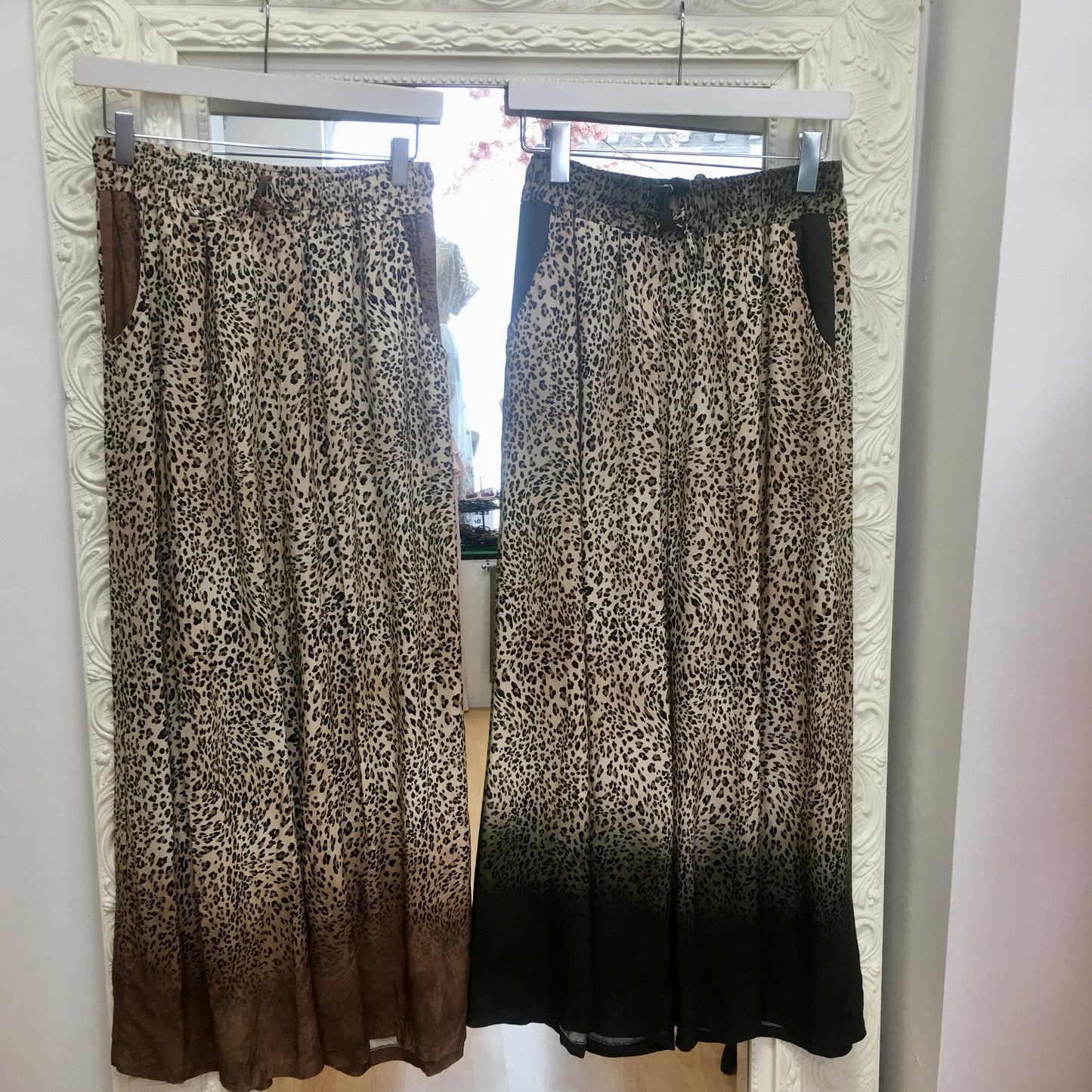 Rio leopard ombre trouser