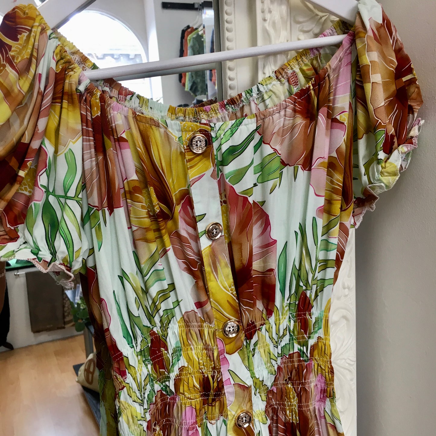 Jamie bardot Summer dress with shirred waist