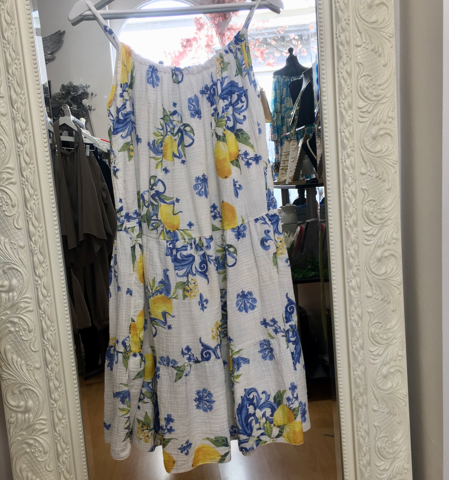 Tilly lemon dress