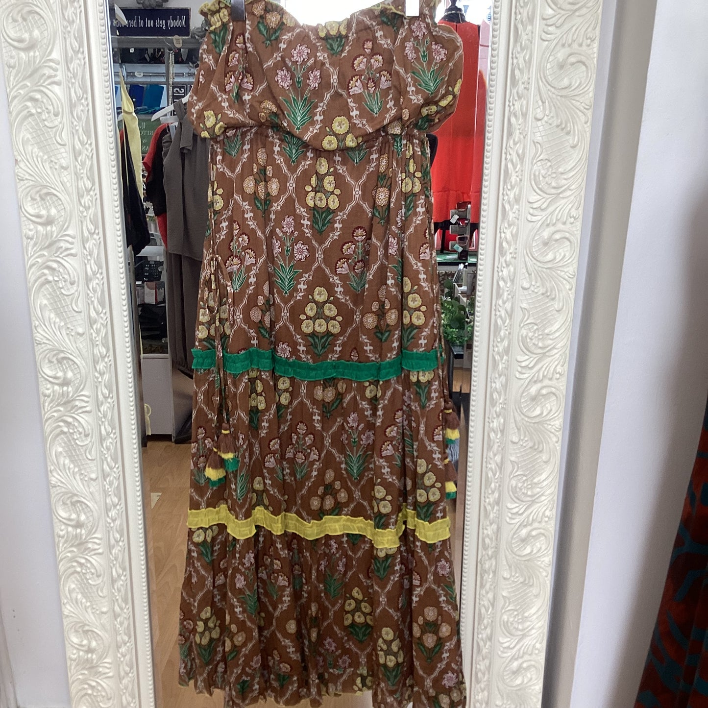 NJCS4 Strapless Maxi Dress