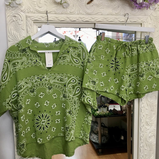 Elsie short set
